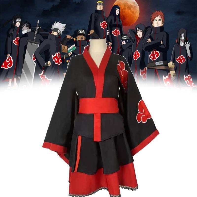 Naruto Cosplay Costume With Polyester Fabric For Anime Role Play