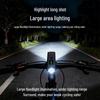 High-Brightness Bicycle Light with Type-C Charging & Power Display for Night Riding