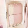 1Pc Special Hanging Compression Storage Bag For Down Jackets, Wall-Mounted Mesh Bag With Metal Hook For Home Wardrobe, Hanging Bag For Large Garments