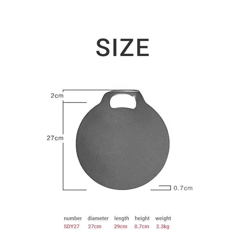 SMVP Cast Iron Grill Pan