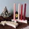 Silicone Candle Holder Mould Reusable Pentagram Candle Holder Mould Drip Mould For Long Candles Silicone For Home Decor Gift