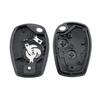 2 Tasten Autoschlüssel Shell Remote Fob Cover Fall Blank Fob für Renault Dacia Modus Clio 3 Twingo Kangoo 2 Kein Logo