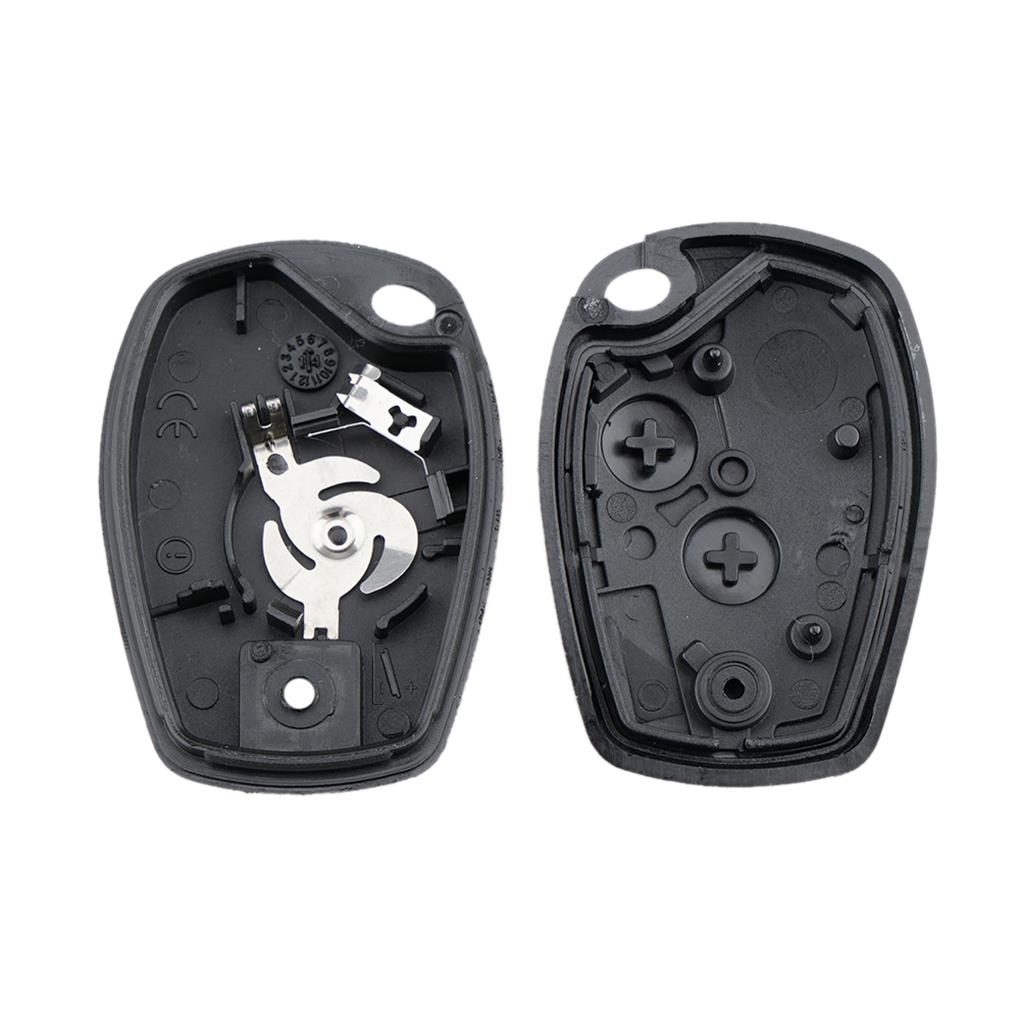2 Tasten Autoschlüssel Shell Remote Fob Cover Fall Blank Fob für Renault Dacia Modus Clio 3 Twingo Kangoo 2 Kein Logo
