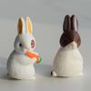 Bunny Series Fondant Epoxy Molds Manual Candle Aromath Soap Molds for Decor