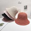 Summer Women's Double-sided Fisherman Hat Sun Protection and Sunshade Basin Hat Korean Style Versatile Thin Breathable Sun Hat