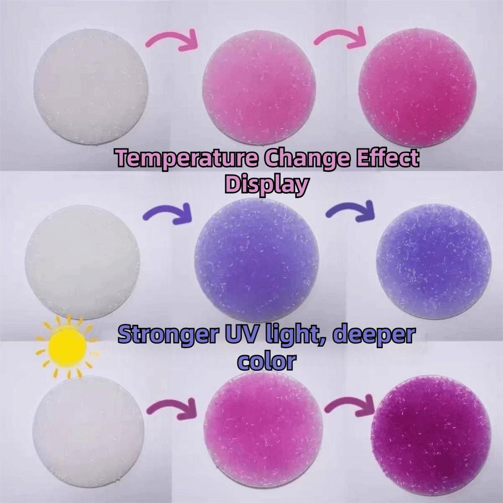 Temperature Change Perler Beads 5/8 Colors Melting Beads Color Change Fuse Beads Kit Gifts