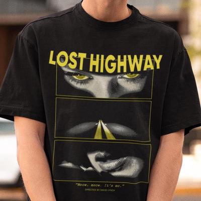 T-shirt du film Lost Highway | T-shirt du film de David Lynch, T-shirt graphique unisexe Comfort Colors