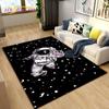 3D Astronaut Space Cartoon Area Rug,Carpet Rug for Living Room Children's Bedroom Sofa Doormat Decoration,Kid Non-slip Floor Mat