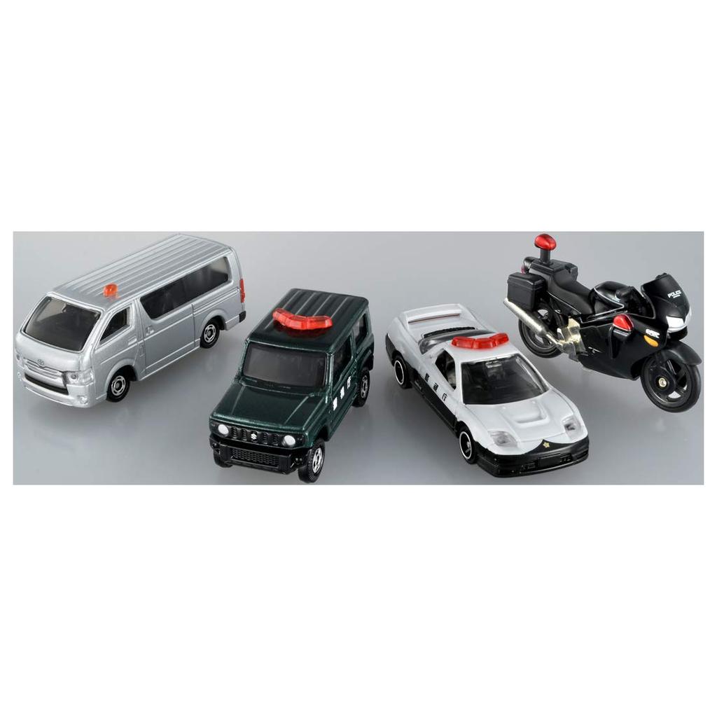 TAKARA TOMY Gift Solve the Police Vehicle Mini Car Car Toy Ages 3 and Up "Tomica Case! Collection"