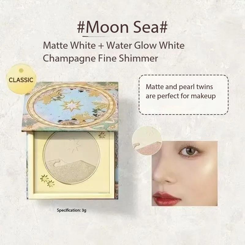 

Girlcult Highlight Peach Blossom Land Matte Expanded Color Cover Tears Groove Brightening Sunken Surface 03 Moon Sea