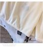 Plus Size Women's Flocking Chiffon Skirt, Loose Fit for 200-350 Jin, Fashionable and Comfortable