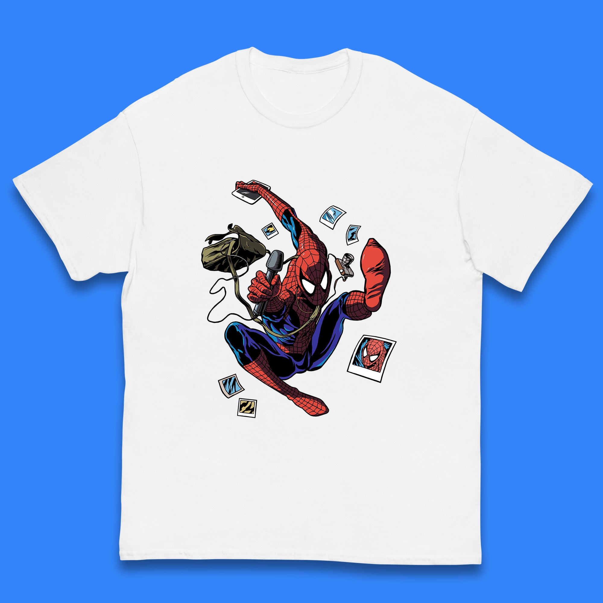 

Spider-Man The Animated Series American Superhero Marvel Comics Action Adventure Science Fiction Kids T Shirt 110