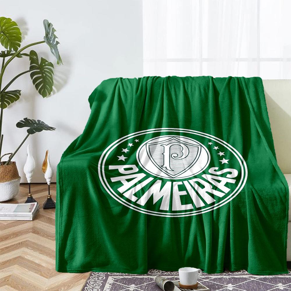 Palmeiras Motiv Aufdruck Decke - Perfekt für Sofa, Bett, Reisen & Outdoor | Maschinenwaschbar, Gemütlich & Langlebig.