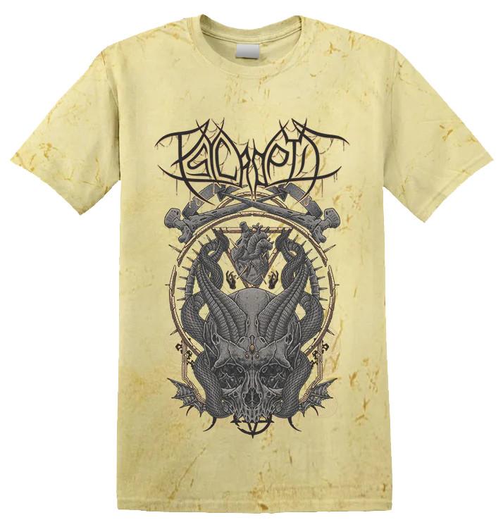PSYCROPTIC - Mortem Generans T-Shirt (Citrine Tie-Dye) XL