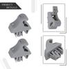 Gray Sun Visor Retainer High-Quality MR779704/MR779705