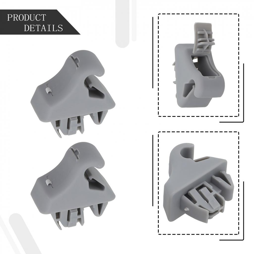 Gray Sun Visor Retainer High-Quality MR779704/MR779705