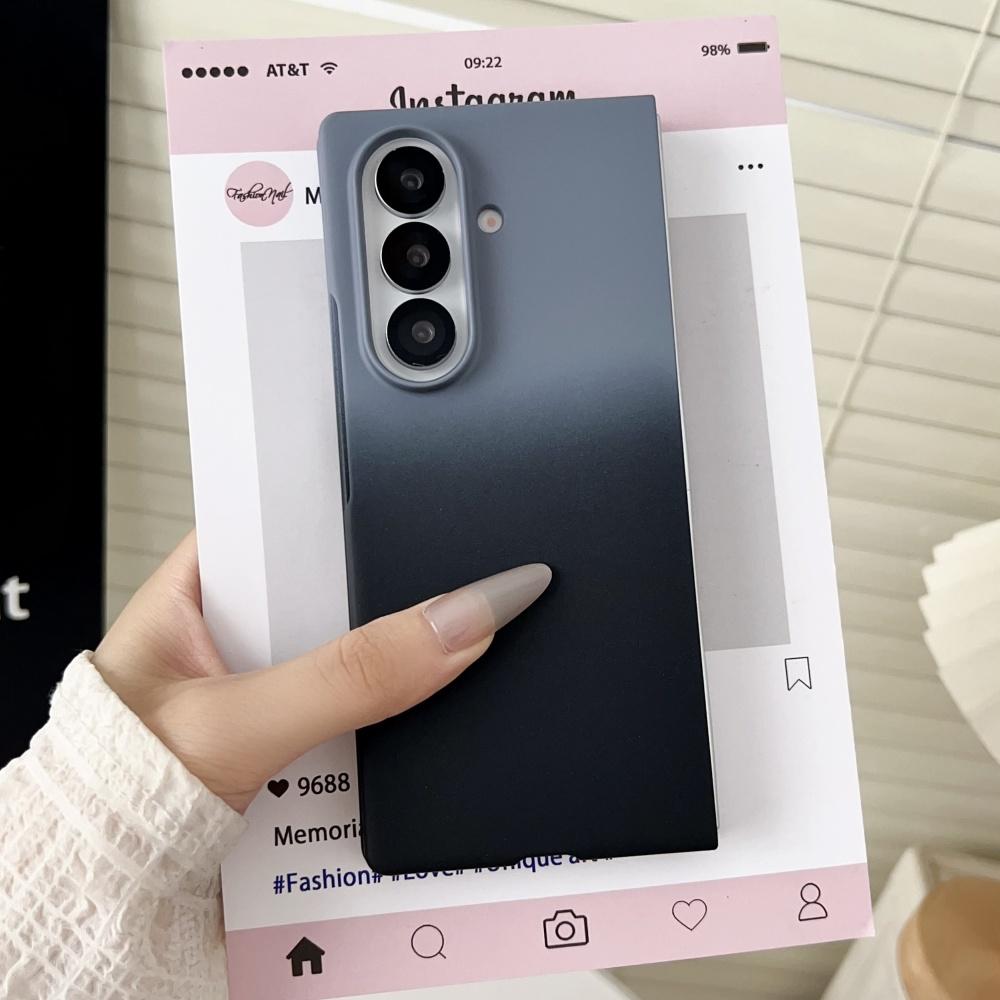 Gradient Colorful Ultra Thin Hard PC Case For For Samsung Galaxy Z Fold7 6 5 4 3 5G Shockproof Protection Cover For ZFold 7 6 5