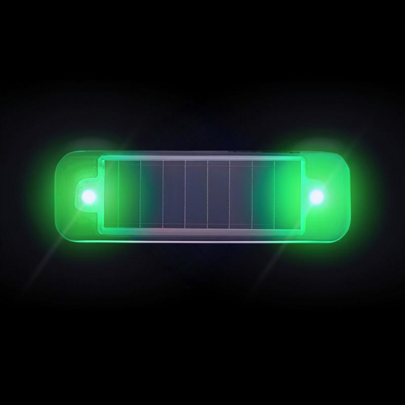 Universal Solar Powered Warning Strobe Light Wireless Vibration Sensor Anti Rear End Signal Lamp For Car Auto Motorcycle
