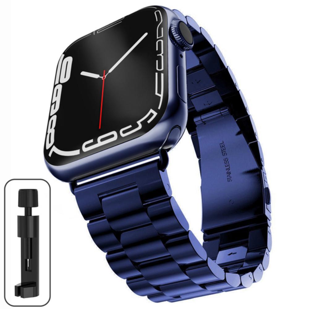 Stainless Steel Strap For Apple Watch 46mm Ultra 49mm Metal Wristband Bracelet For IWatch 10 9 8 5 4 SE 42mm Watchband