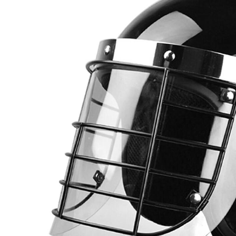 European Style Metal Mesh Anti-Riot Helmet