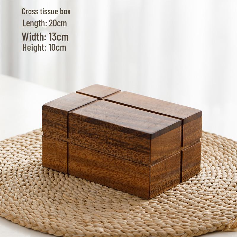 Solid Wood Tissue Box for Home, Hotel, or Office: Simple and Stylish Design