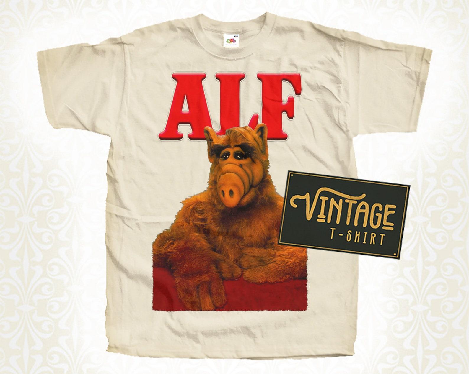 Alf V7 T-Shirt Vintage Natural color Men s T-Shirt DTG Digital Print SIZES S M L XL 2XL 3XL 4XL 5XL S