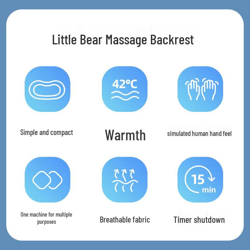 Little Bear Cervical & Lumbar Massage Pillow