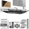 Cable Management Net - Under Desk Wire Management - Flexible Under Desk Cable Management Tray White