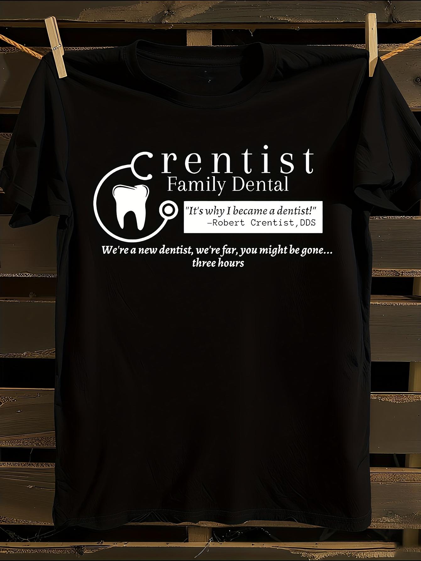 Funny Crentist The Dentist The Office TV Show Inspired T-... XXL