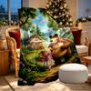 Masha and The Bear Print Blanket - Soft & Comfortable, for Bedroom, Travel, Sofa, Home Decoration - Birthday Christmas Gift for Friend
