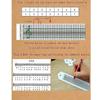 15 Tone Hand-Cranked DIY Music Box with Paper Strips Create Your Own Melodies Wooden Material 15-Note Mechanical Sound DIY Craft Music Kit for Custom-