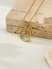 Ocean Series: 18K Gold-Plated Whale & Starfish Pendant Necklace.