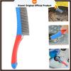 Rubber Covered Handle Wire Brushes for Cleaning Heavy Duty Stainless Steel Wire Scratch Brush for Metal Rust Cleaning