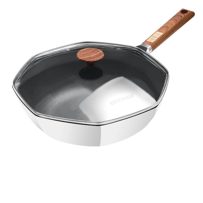 

Frying Pan Pan Household frying pan зелёный