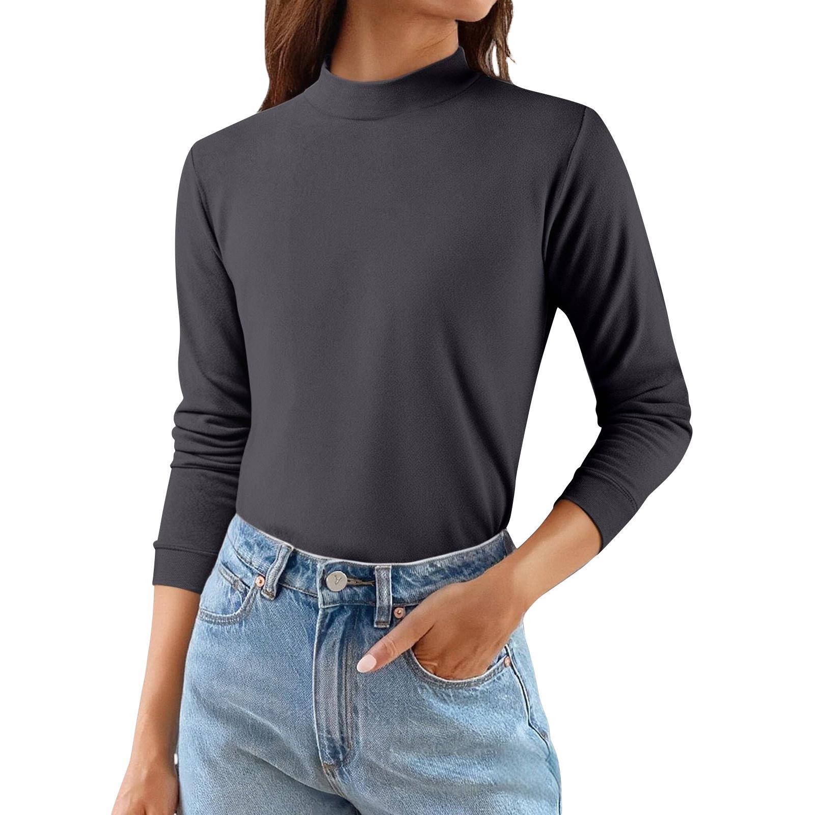 

Женская зимняя футболка с длинным рукавом из немецкого бархата, теплая нижняя часть, топ XL