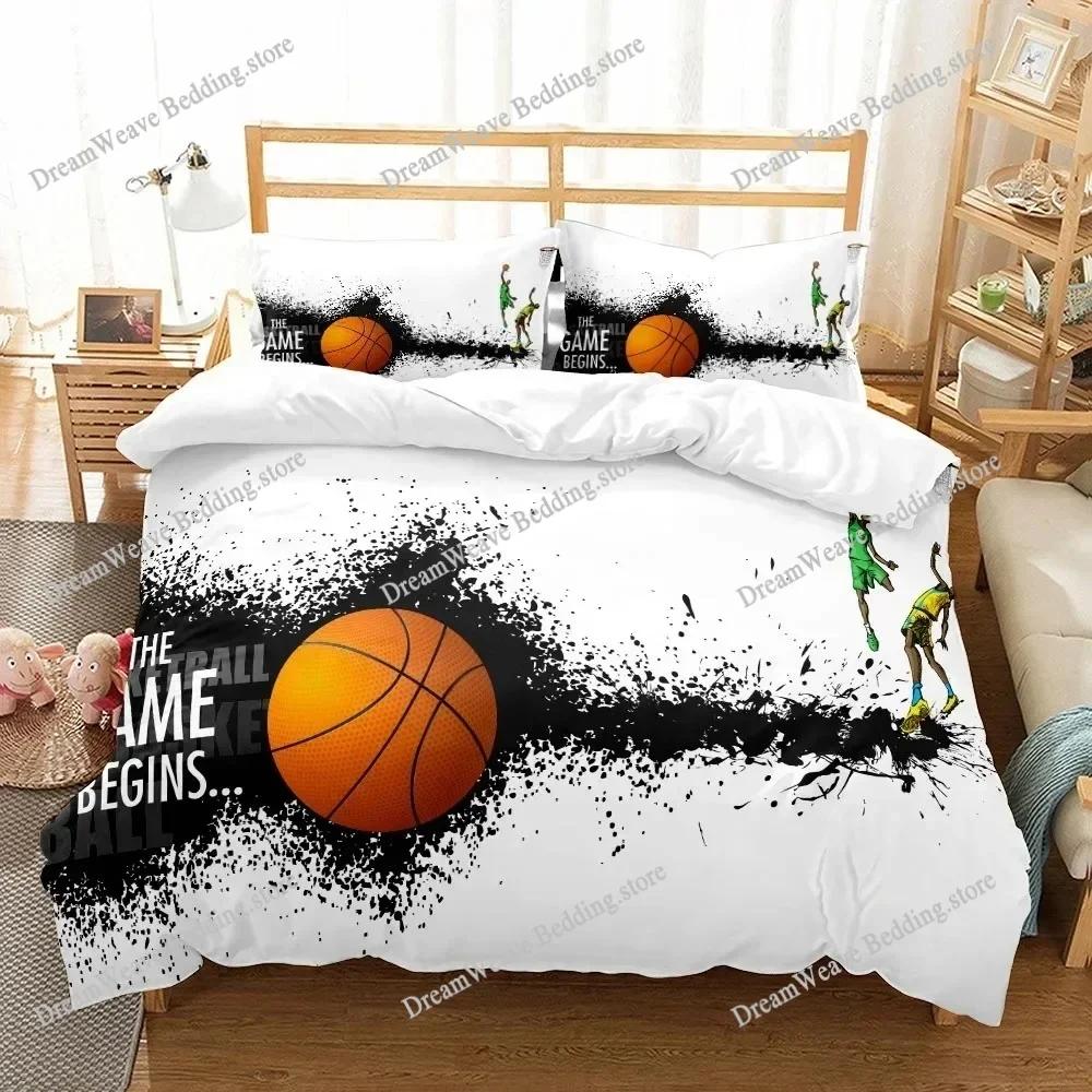 basketball Bedding Set Duvet Cover 3d Bedding Fashion Design Decoration King Duvet Cover Set Double Bed Set Bedding Sets