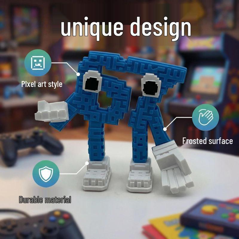 Pixel Art Shan Hai Jing: Italian Brainrot Mascot Doll Ornament