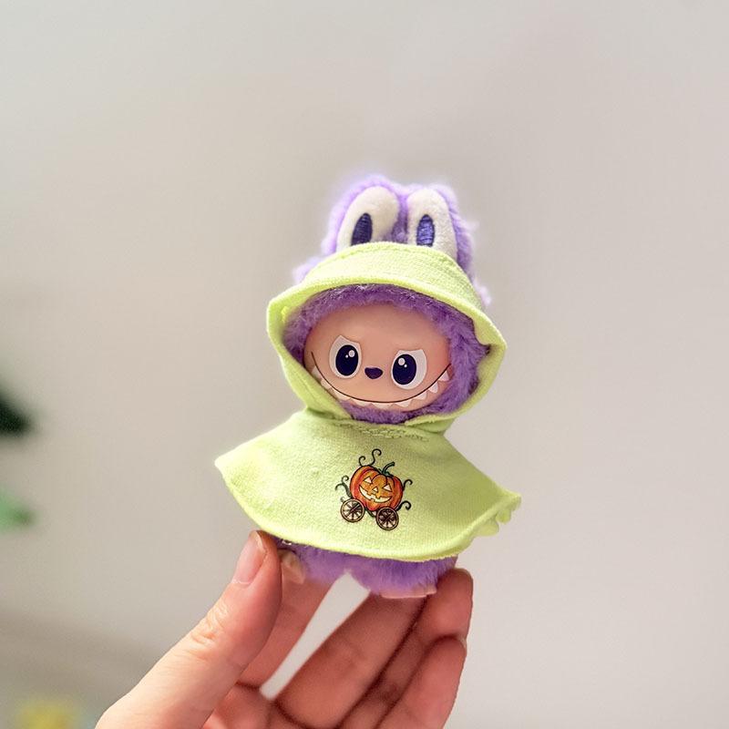 Mini Version 4.0 Vinyl Face Plush Blind Box Doll Clothes Christmas Set Small Nose Gaga Heart Bottom Password