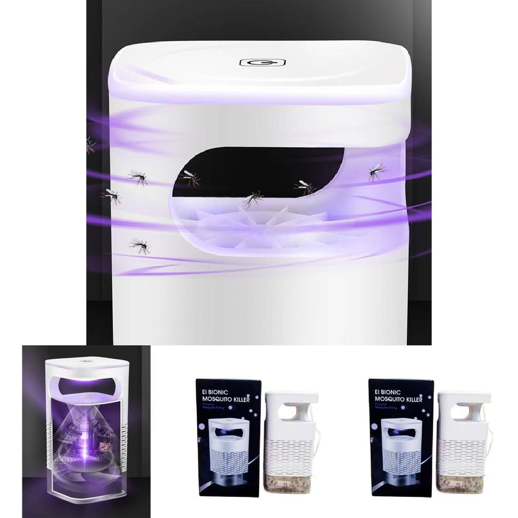 Fysisk Myggljus Dödarlampa Aspirationsfälla Flugor Effektivt Avvisande
