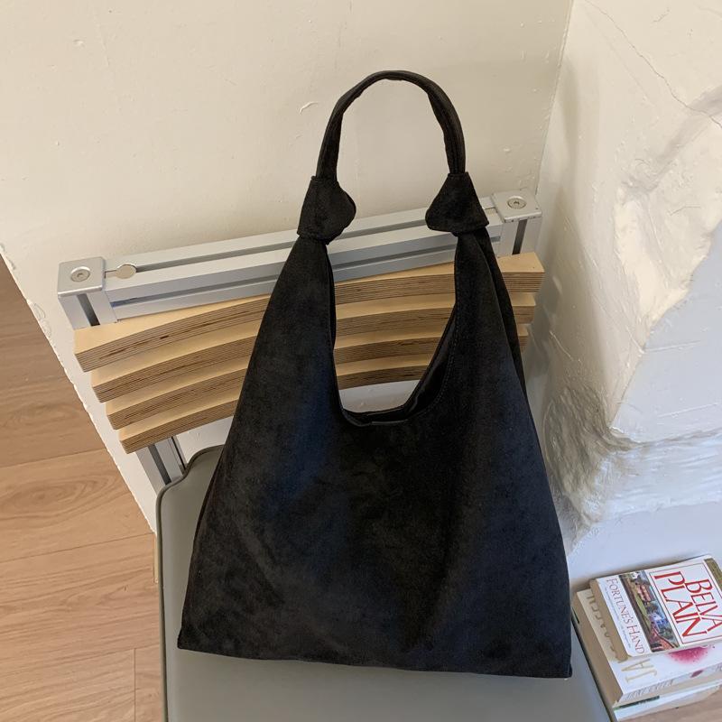 Winter new large-capacity tote bag fashionable commute to work simple high-value shoulder bag women