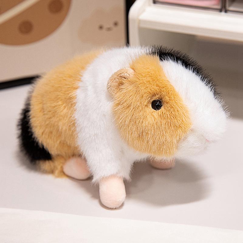 Simulated Cute Dutch Pig Doll Plush Toy Doll Cute Guinea Pig Cub Children Sleeping Pillow Gift