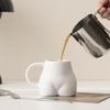 Fun Hip Hop Coffee Cup Ceramic Heat Resistant Portable Wine Glass Breakfast Milk Oatmeal Juice