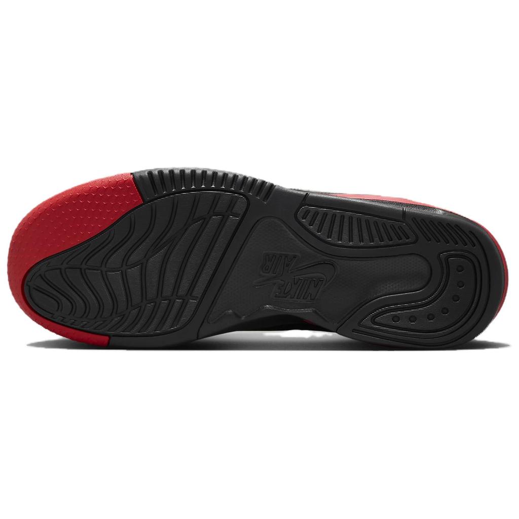 Air Jordan Max Aura 5 Bred Men Sneakers Black University-Red DZ4353-006