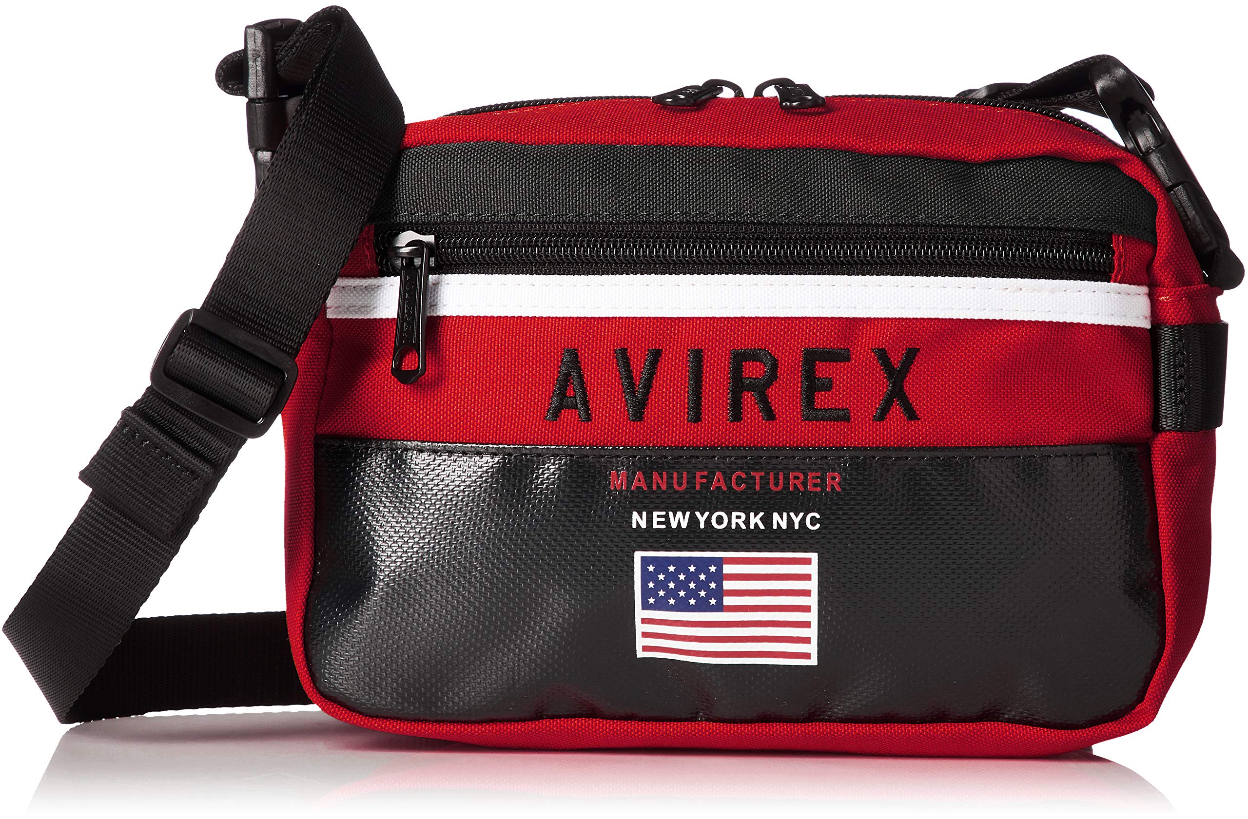 AVIREX 2-way Сумка через плечо AX2005 Простая 2-way Хранение планшета Водоотталкивающая Красный