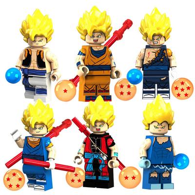 Xp021-026 Dragon Ball Building Block Doll Toy Bag