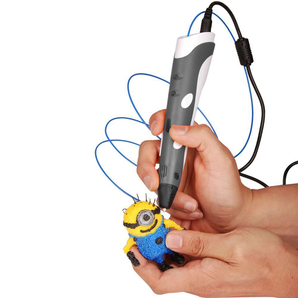 3D Printing Pen for Kids - Stereoscopic Painting Graffiti DIY Educational Toy