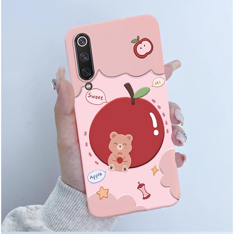 For Xiaomi Mi 9 SE Case Cute Cartoon Panda New Patterned Silicone Matte Soft Protection Cover For Xiaomi Mi 9 Mi9 SE Phone Cases