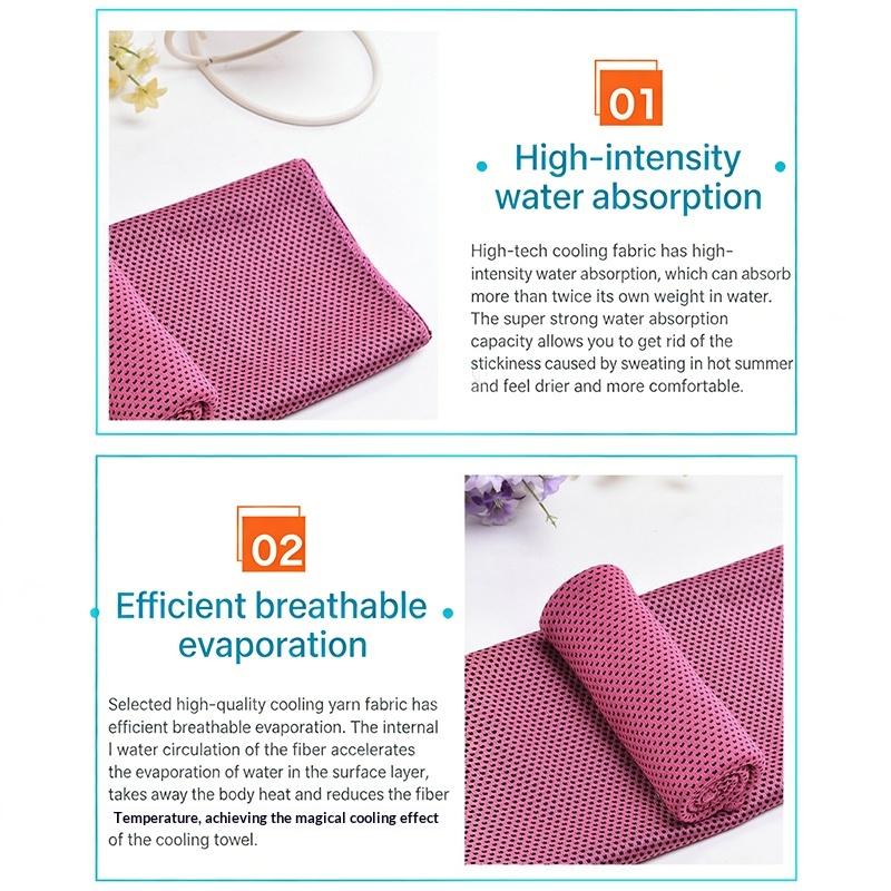 Quick-Drying Sports Towel 40X80Cm Blue Grey Green Orange Swimming Gym Fitness Camping Running Beach Washcloth Towels