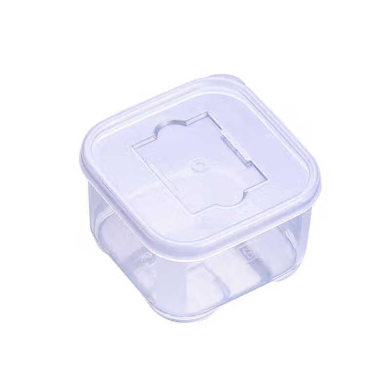 Small Plastic Food Sample Storage Containers with Lids