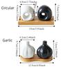 Decorative Garlic Shape Spice Jars Ceramic Spice Container Multi-functional Seasoning Jar  Table